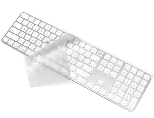 Keyboard Cover Skin Compatible with 2024 Magic Keyboard with Numeric Keypad