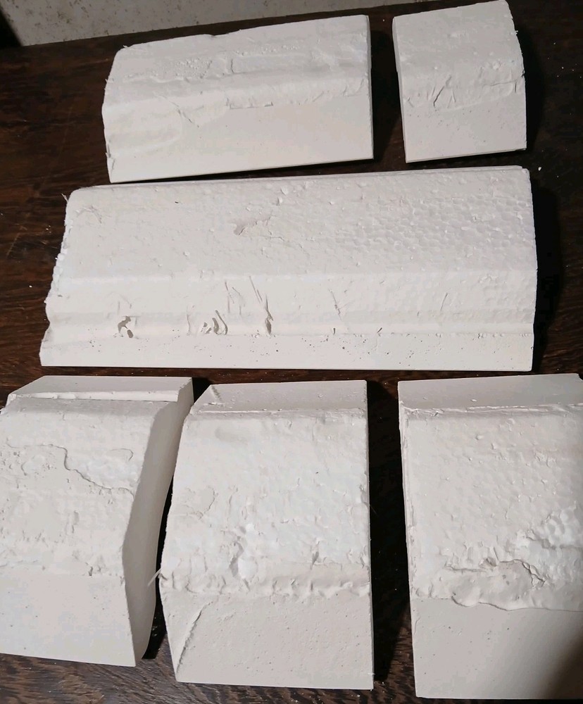 Unique Ornate Vintage Plaster Molding, Architectural Elements - Samples.