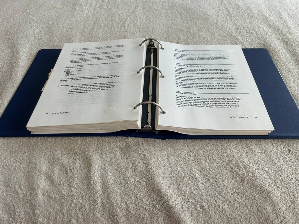 Vintage Apple 1990 C++ Annotated Reference Manual Draft by Bjarne Stroustrup