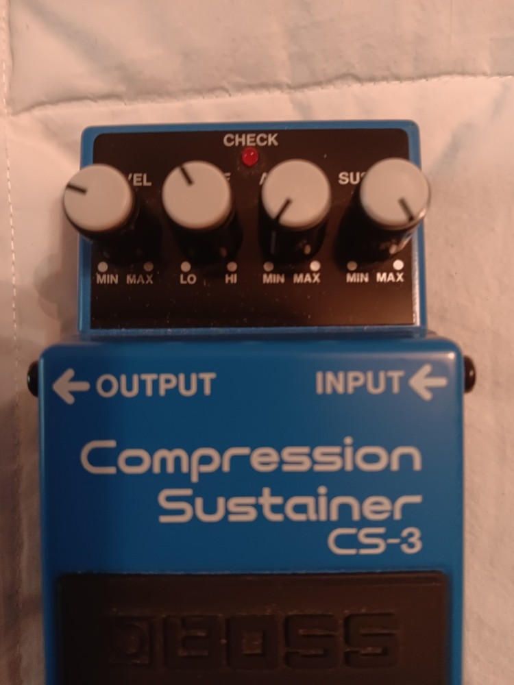BOSS CS-3 Compression Sustainer Guitar Effects Pedal – Used, Clean, Tested
