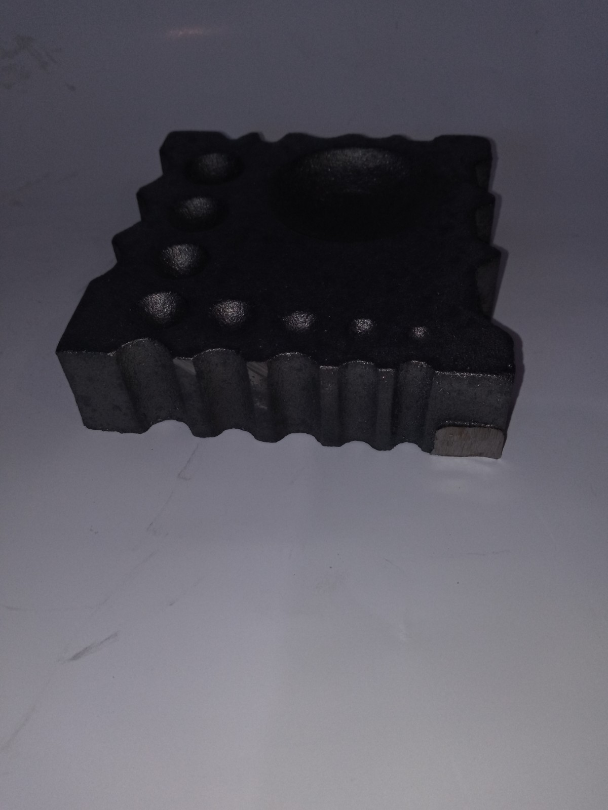 Cast Iron Swage Block 4.5" X4.5" X 1.25" 5.9 Lbs. Made In The USA