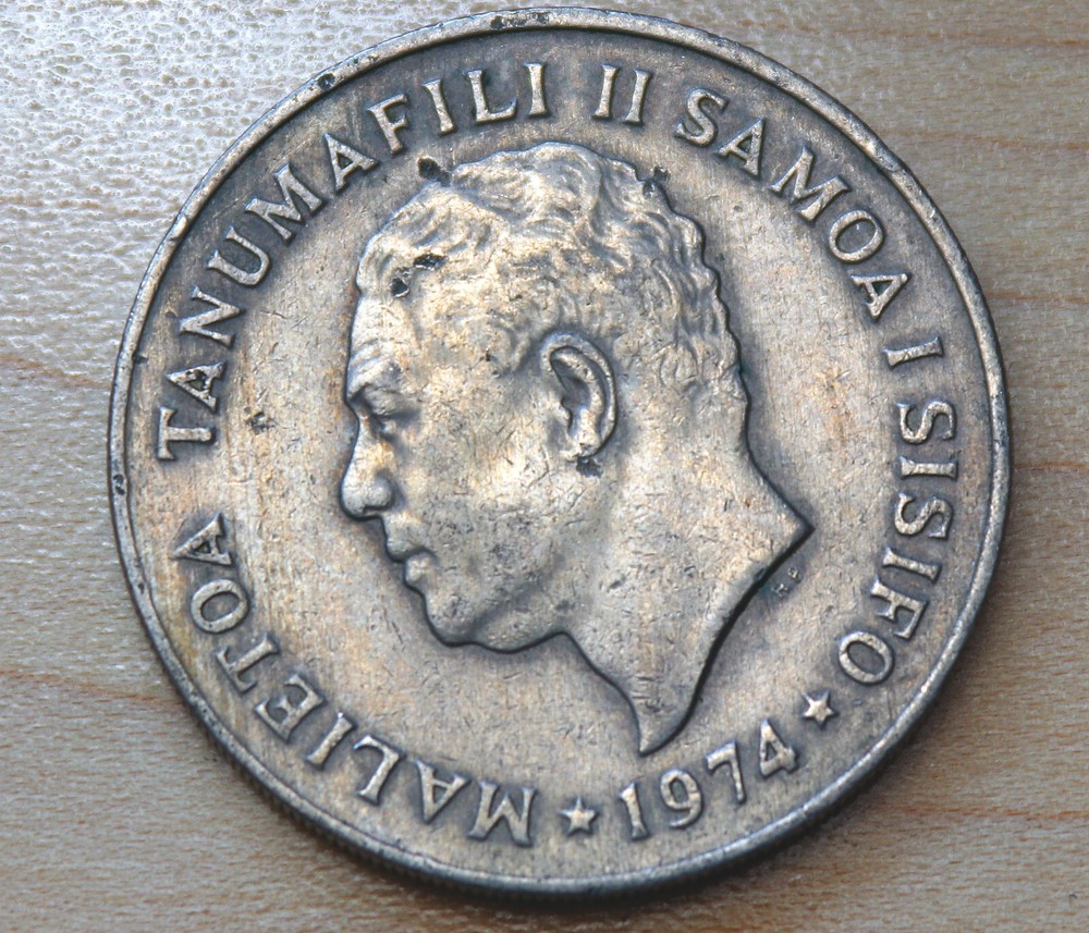 1967 Samoa 20 Sene