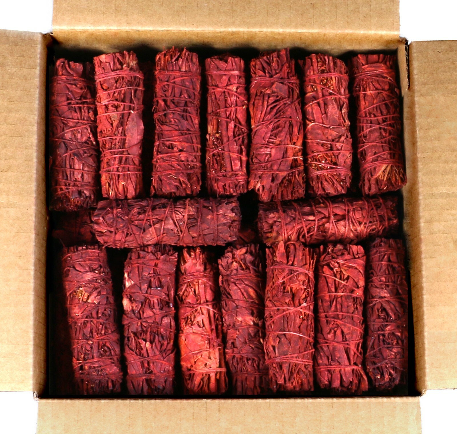 Dragon's Blood 4 inch Sage Smudge Sticks Bulk Wholesale Cost with Smudge Guide