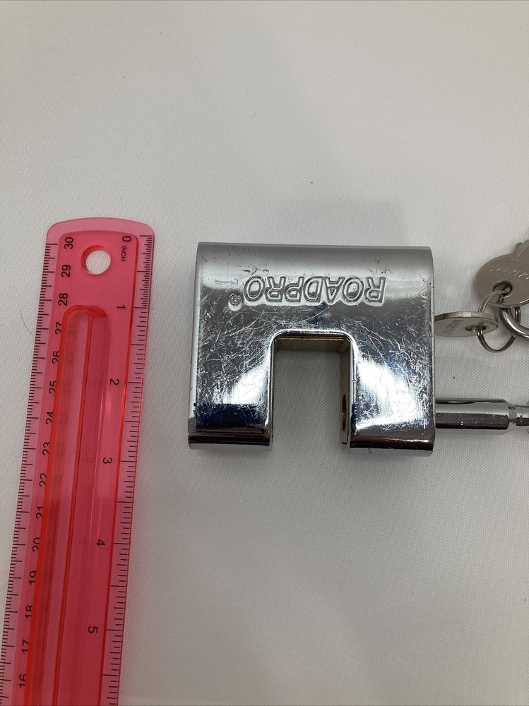 Roadpro 70 mm High Security Brass Lock