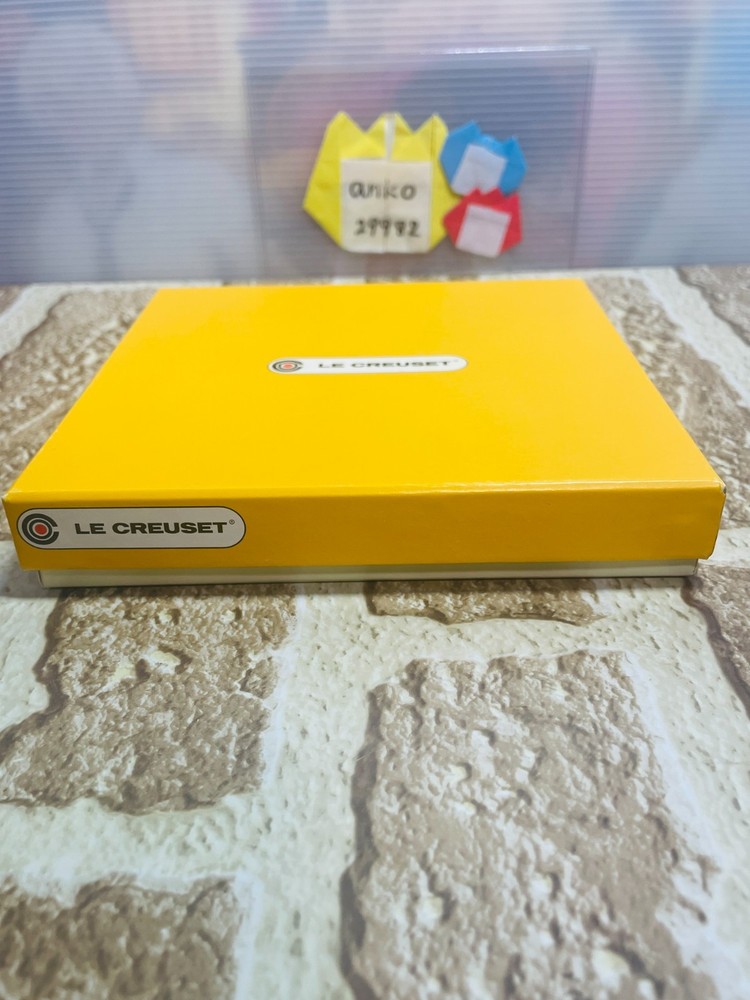 Le Creuset Spoon Set 4pcs white Opened Unused with BOX