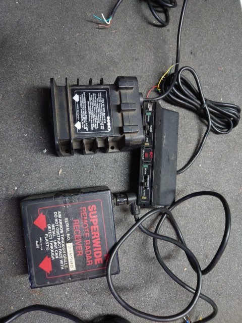 K40 Front And Rear Radar Detector With Control Box