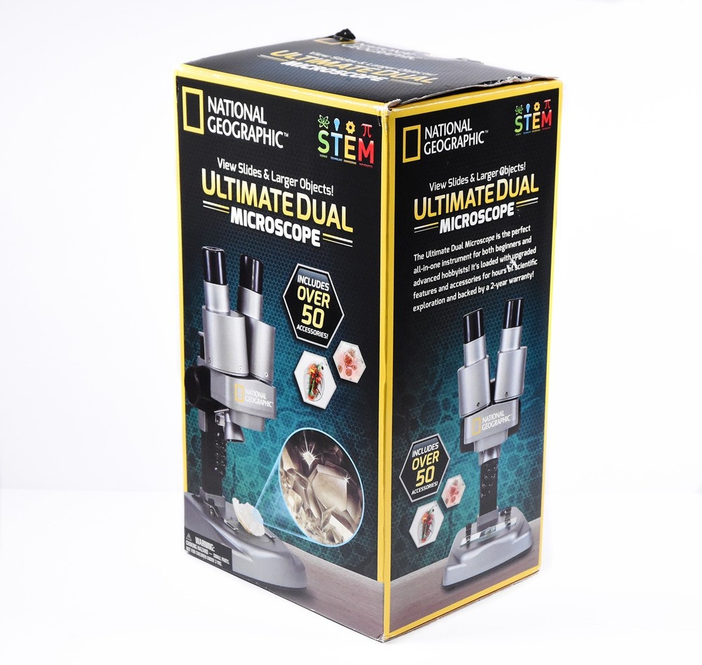 NEW Ultimate Dual Microscope National Geographic