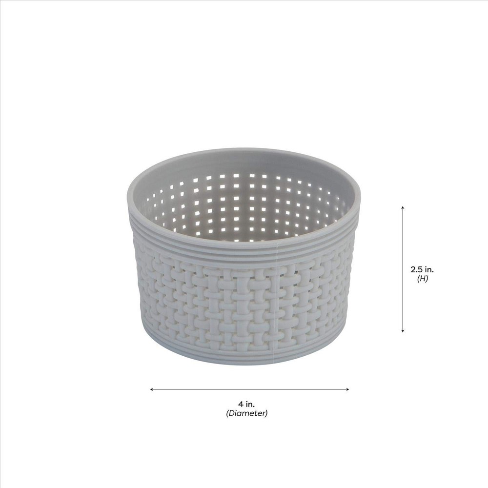 Simplify 10 Piece Organizing Set | Multiple Size Bins | Multipurpose | Office...