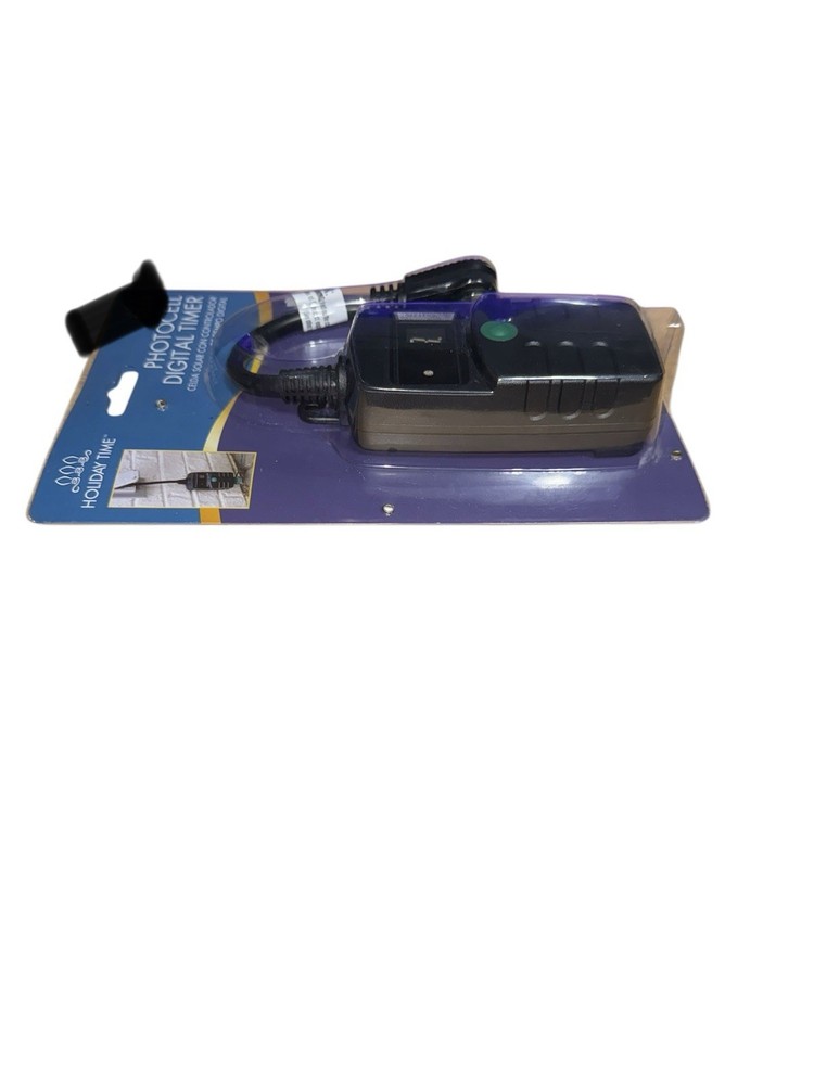 New Photocell Digital Timer Holiday Time