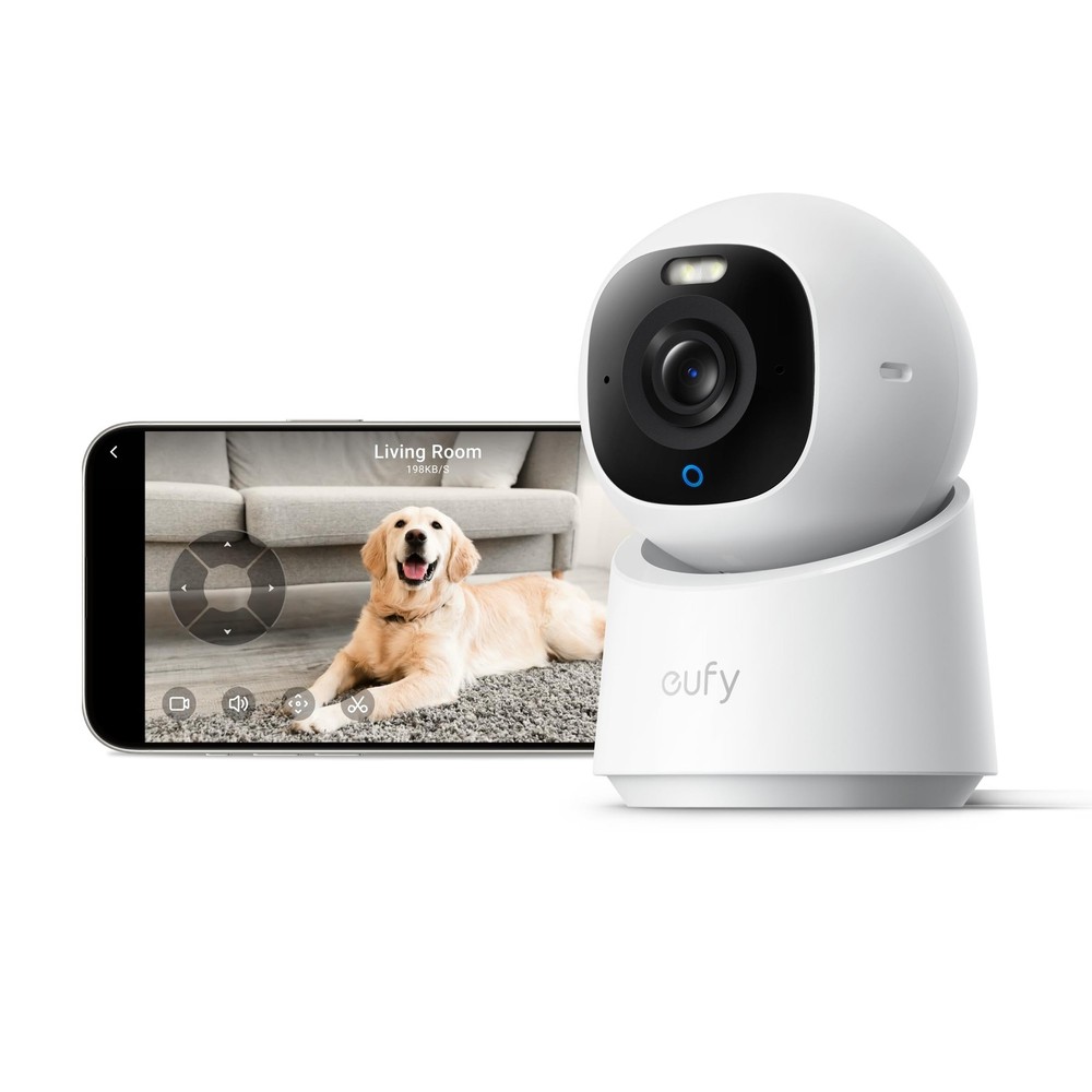 eufy Security 4K Indoor Camera E30-No Subscription,Work as Pet White