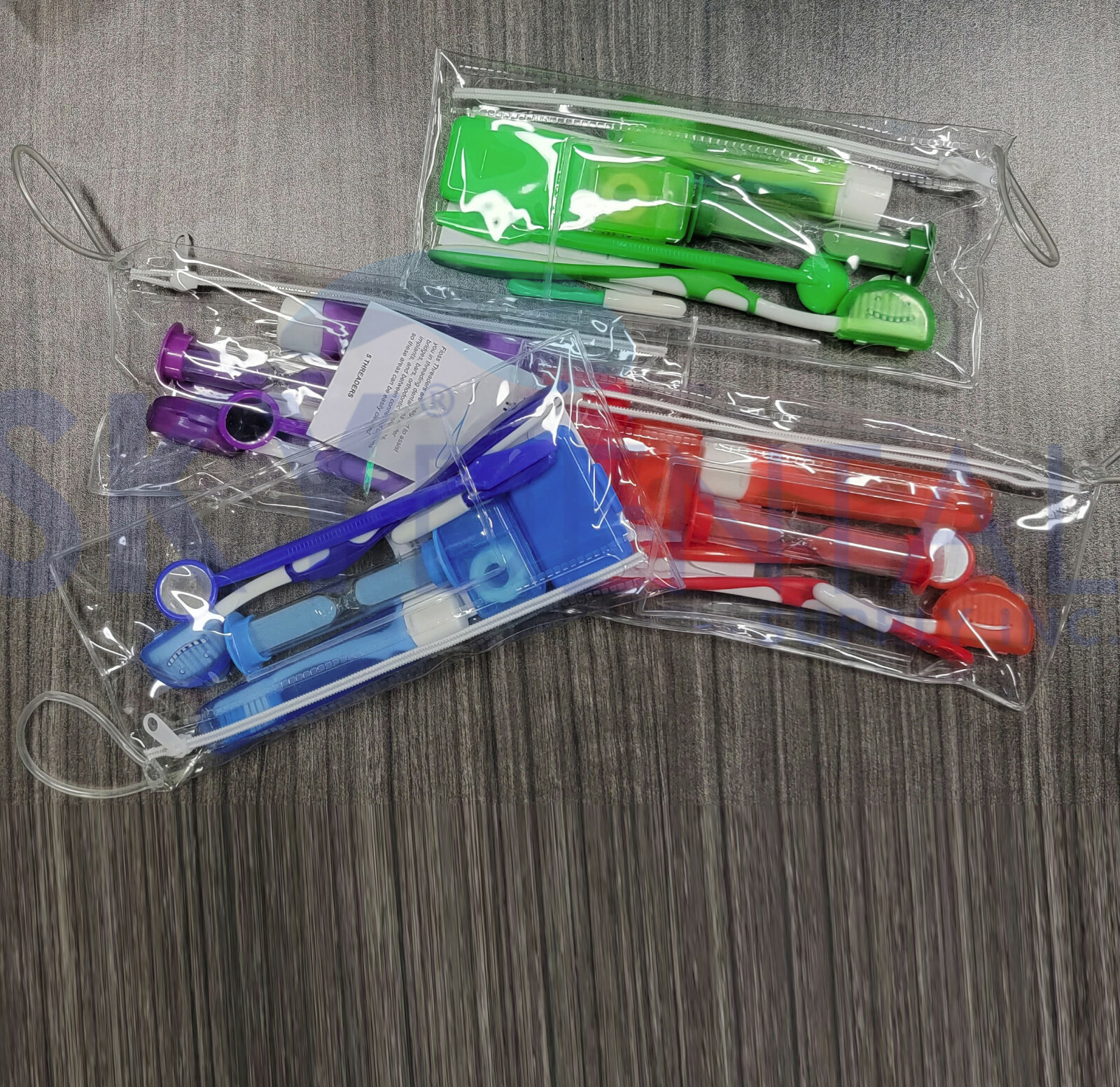 Braces Cleaning Kit Portable Orthodontic Toothbrush Oral Care 36-pack (8pc each)