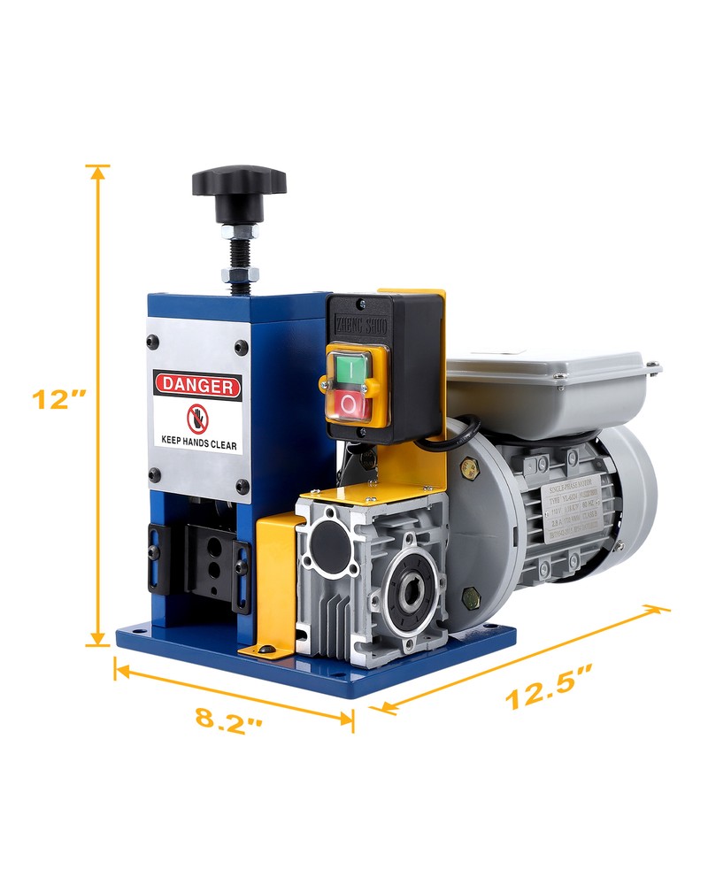 Electric Wire Stripping Machine Copper Cable Stripper 1.5-25mm Automatic