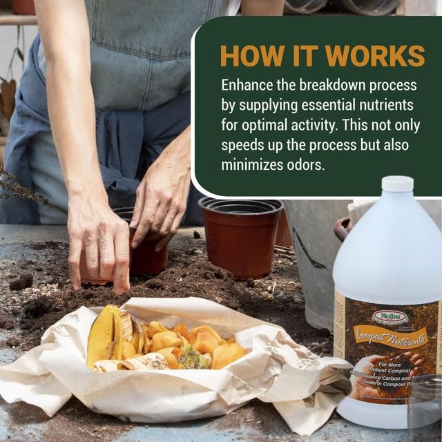 Medina Compost Activator & Accelerator for Soil Improvement Enhancer