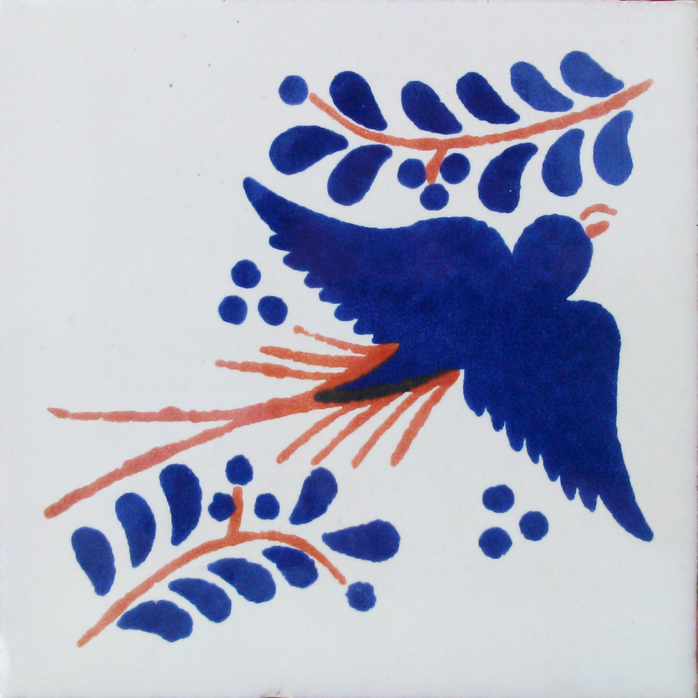 #C054 MEXICAN CERAMIC HANDMADE TALAVERA TILE SETS