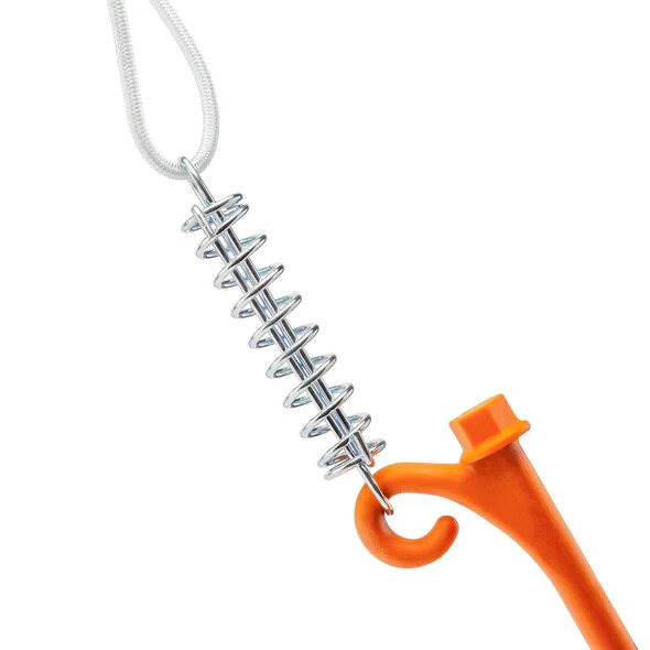 GroundGrabba Single Spring Rope with Carabiner