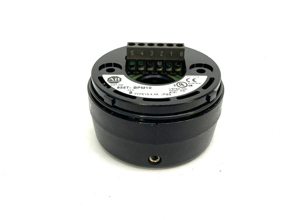 Allen Bradley 855T-BPM10 Ser. B Stack Light Base Module Type 13,4,4X IP65