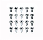 Window Felt Mounting Screws Set, 20 Pieces