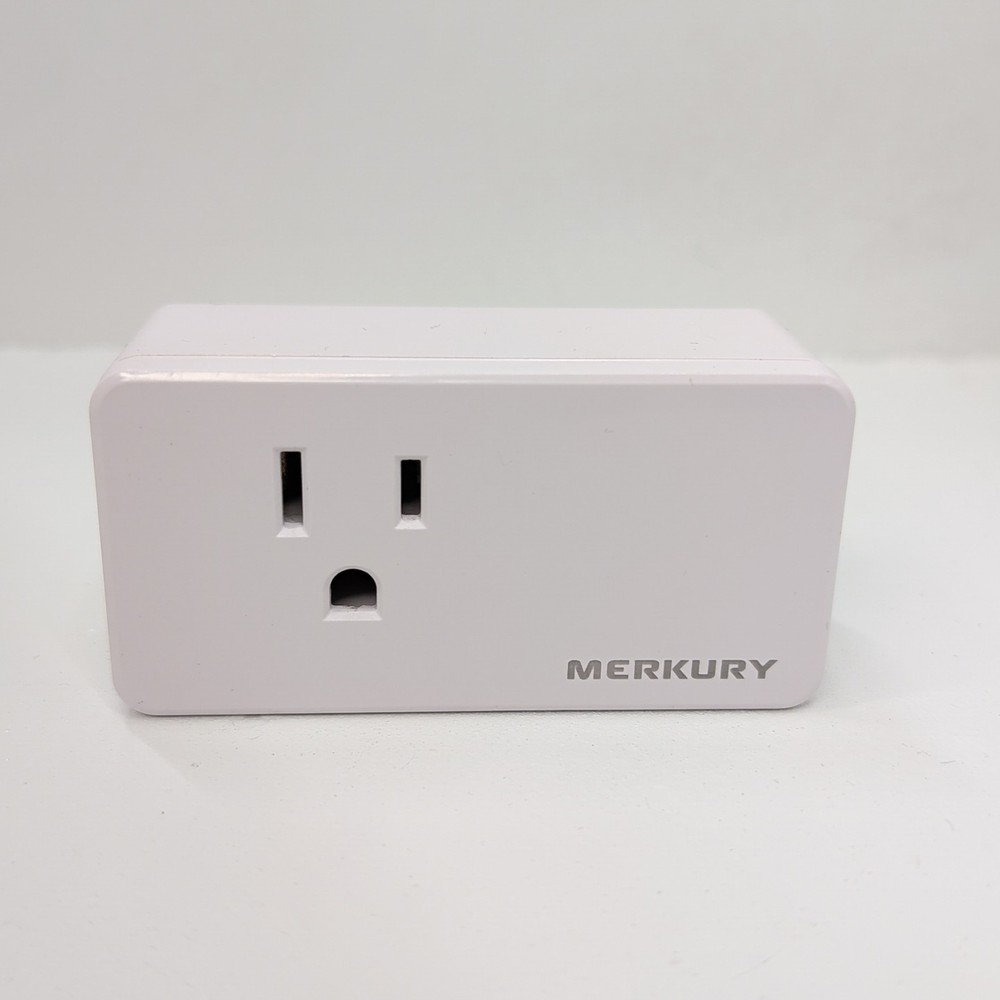 Merkury WiFi Enabled Mini Smart Plug White WW105
