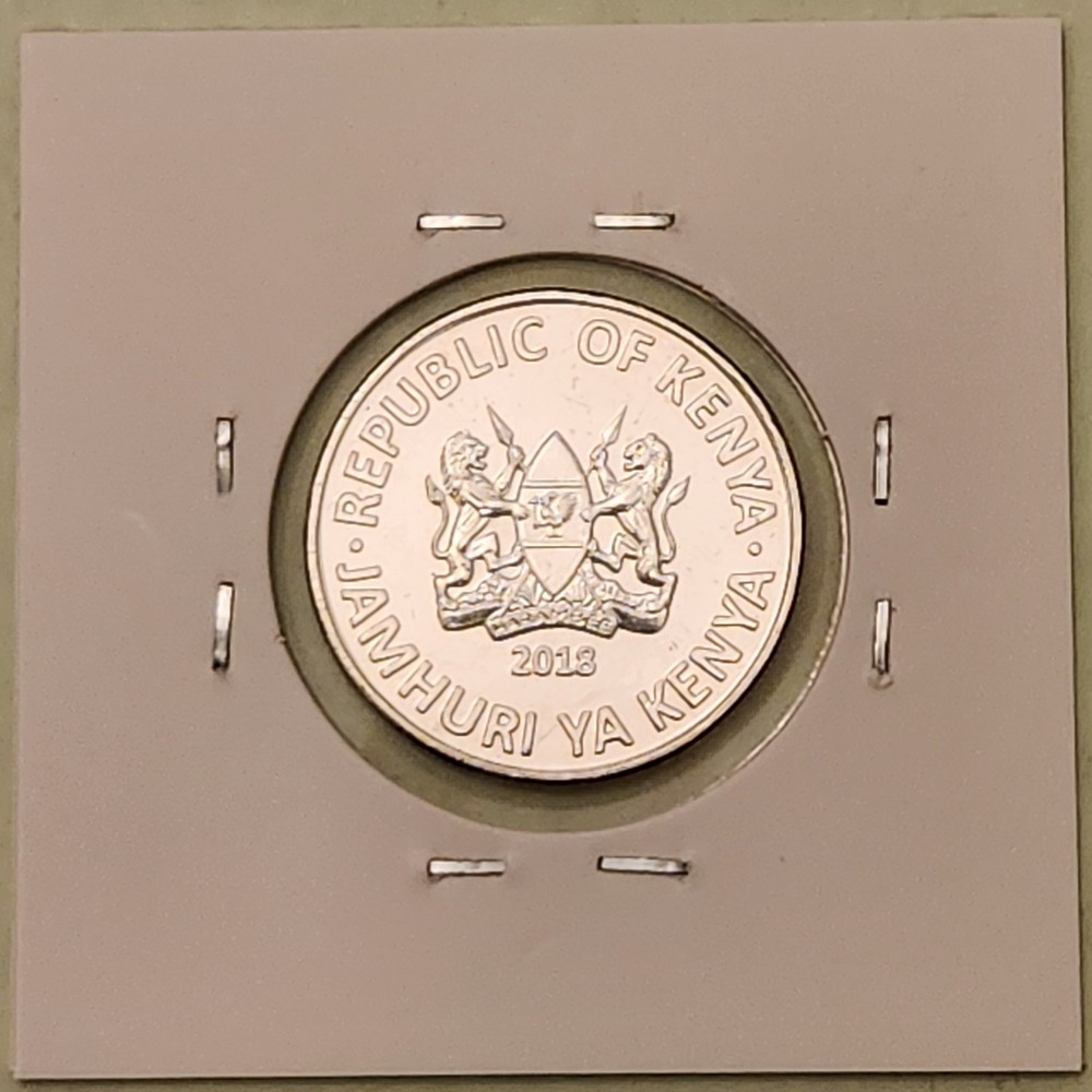 Kenya coin, 1 Shilling, 2018