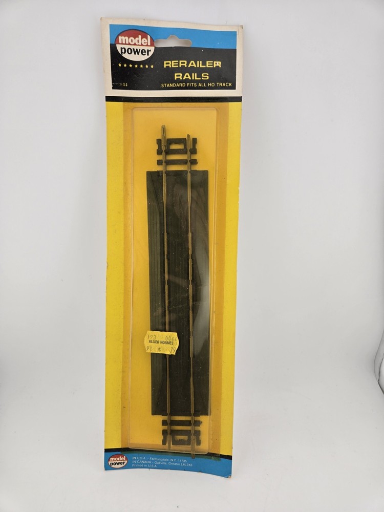 SEALED Model Power Rerailer Rails