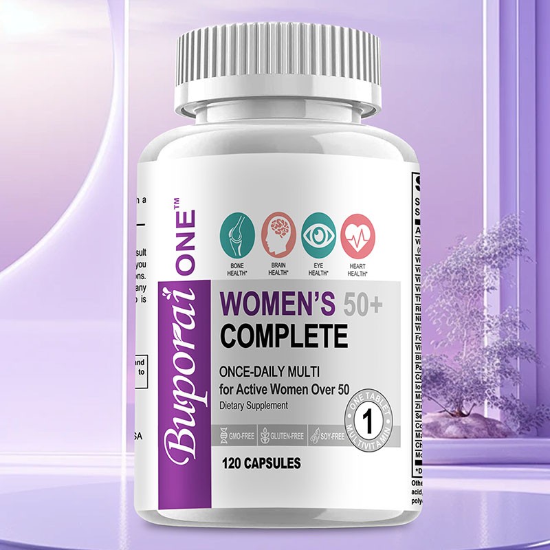 Women’s 50+ Complete - Supports Bone, Brain, Eye, Heart Health,Vitamins/Minerals