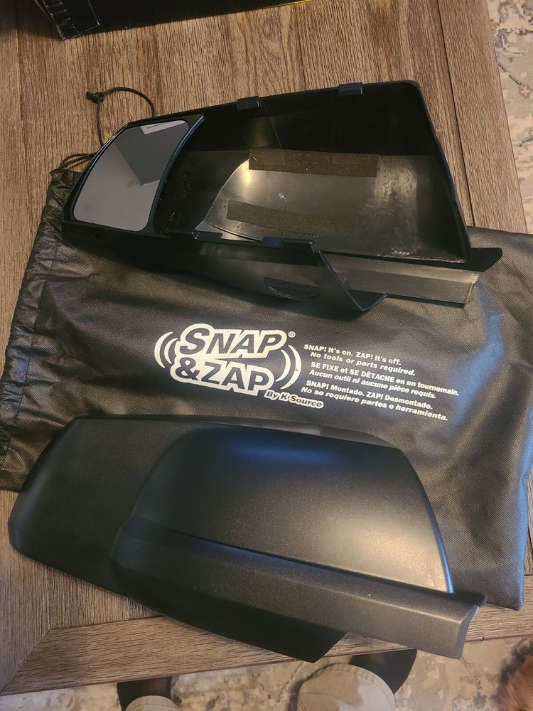 Snap and Zap Tow Mirrors