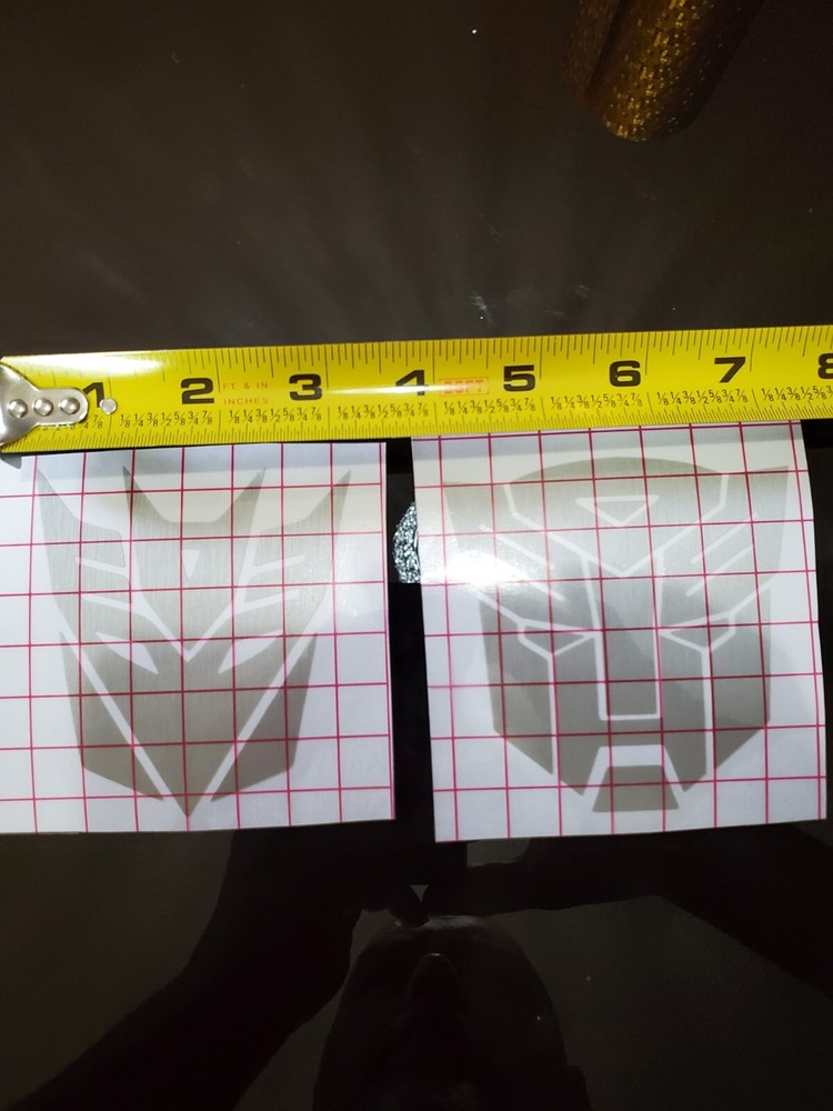 Transformers auto bot  Decepdacon decal