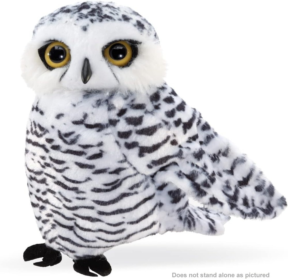Small Snowy Owl Hand Puppet