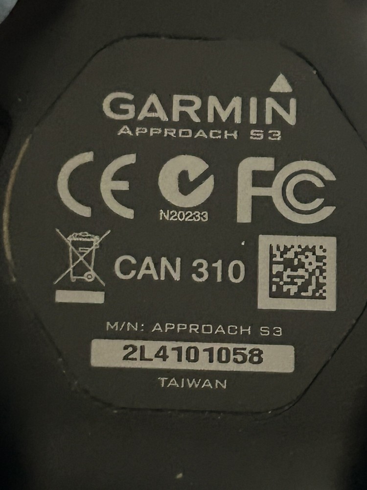 Garmin Approach S3 Golf Watch