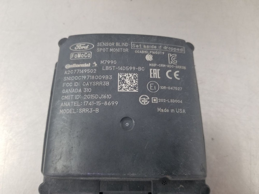 20 FORD EXPLORER PLATINUM RADAR UNIT LEFT DRIVER REAR LEFT DRIVER