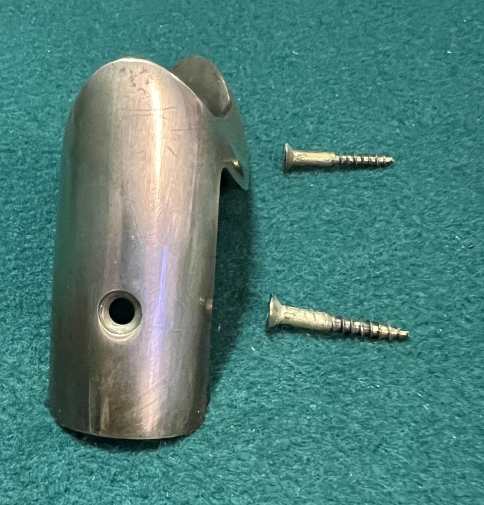 CVA Hawken Percussion Muzzleloader Black Powder Brass Butt Plate