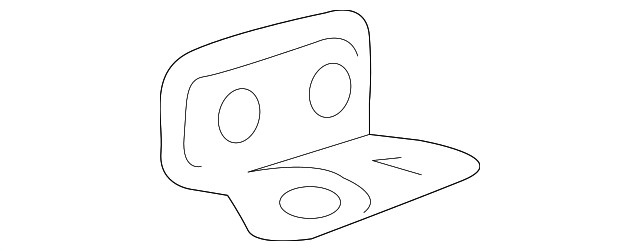 Genuine GM Front Side Door Armrest Bracket 22930684
