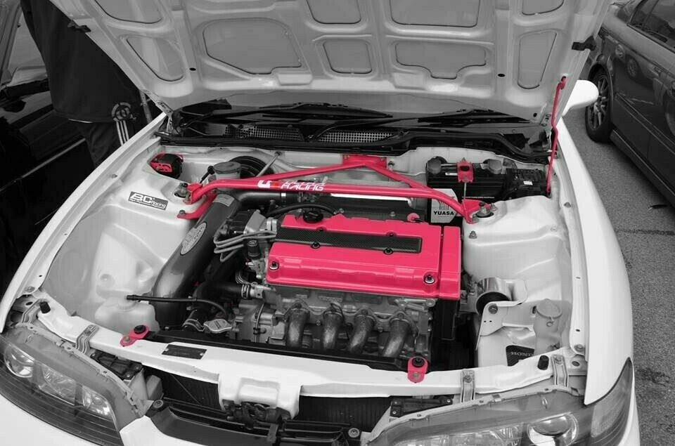 Hot Pink Coating High Temp Engine Enamel Header & Caliper Brake Paint Sp- 3 PACK