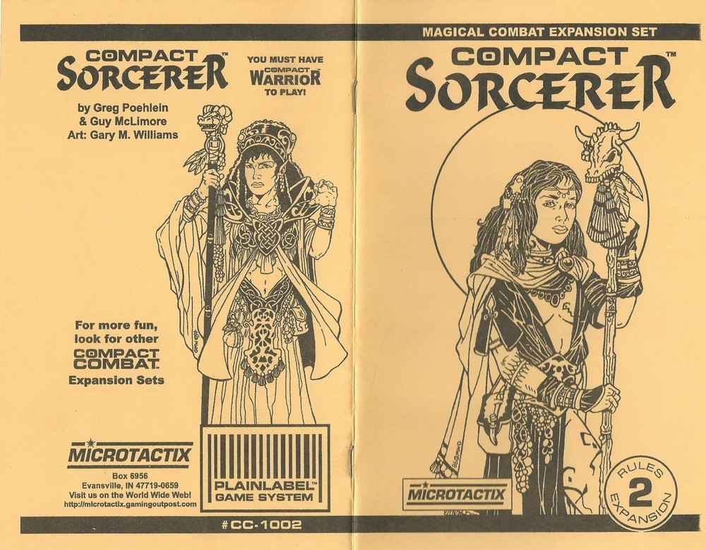 Compact Combat - Compact Sorcerer Magical Combat Expansion Set  Microtactix FS