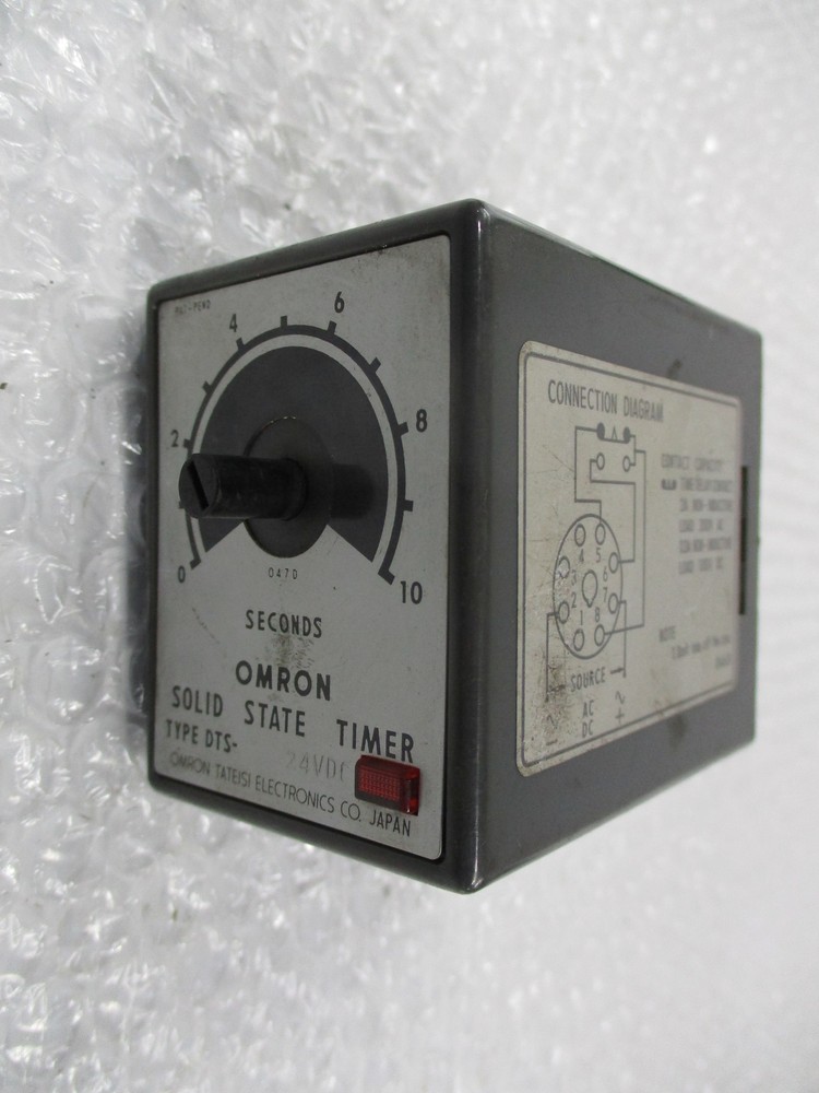 OMRON DT603819 TIMER 0-10SEC NSNP