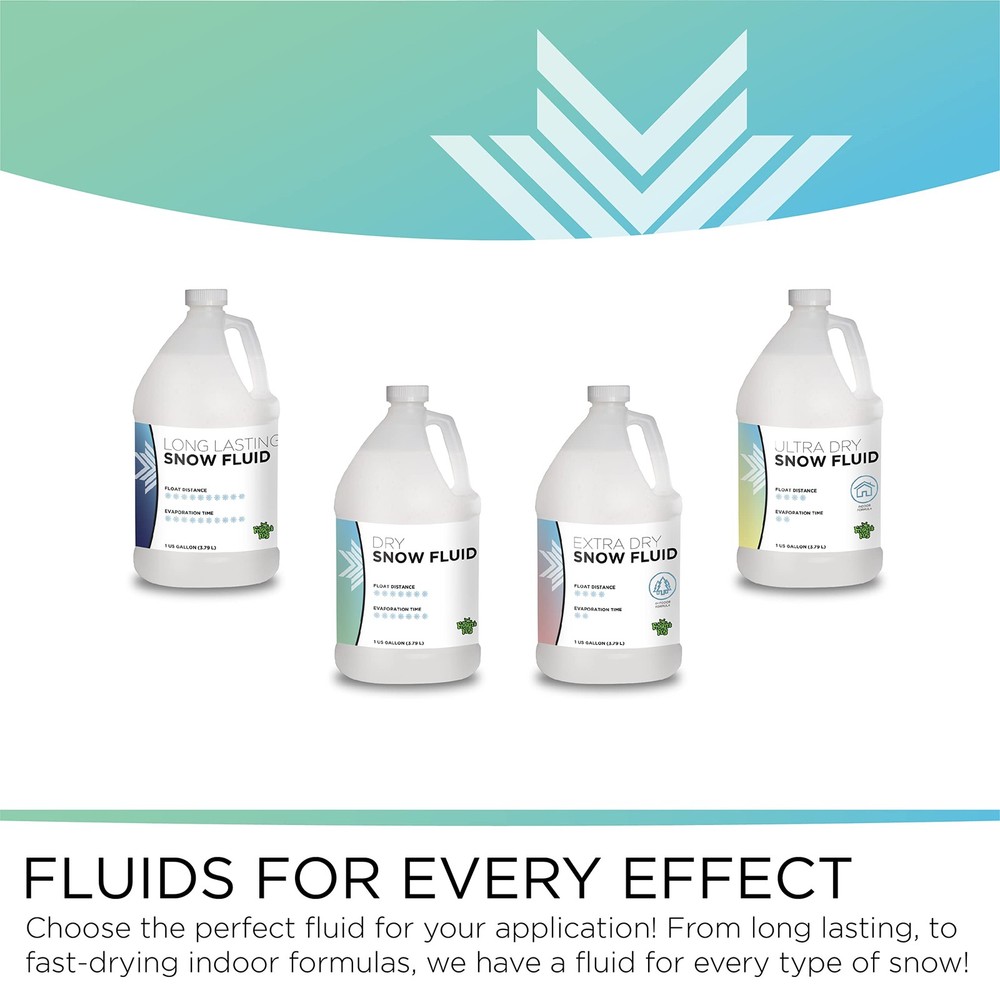 Froggy's Flakes Snow Machine Fluid, Long-Lasting, 75ft Float