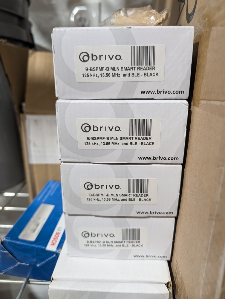 New Brivo B-BSPMF-B MLN Black Smart Mullion Reader.