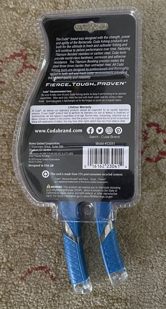 Cuda 7.25” Anvil Cutter Titanium Bonded 23041
