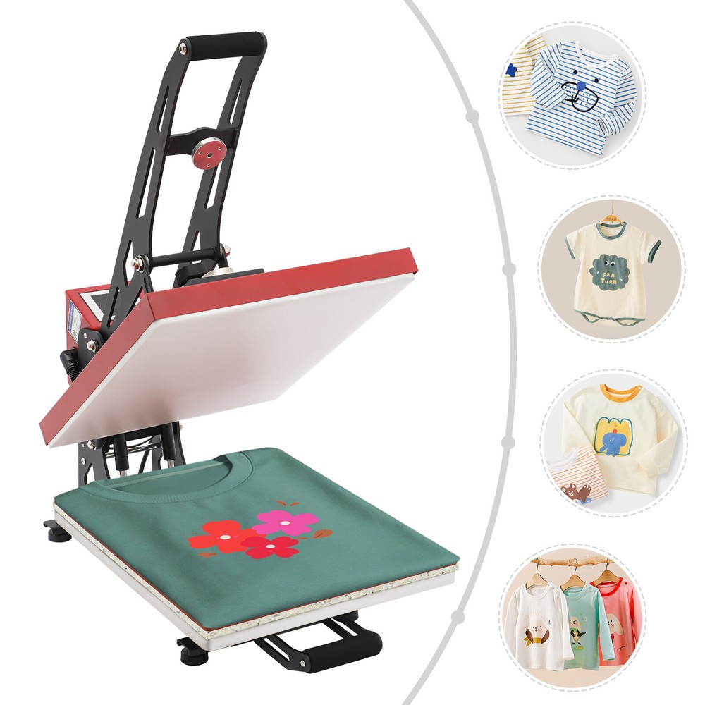 40*50cm Clamshell Open Heat Press Machine with Slide Out Function Heavy