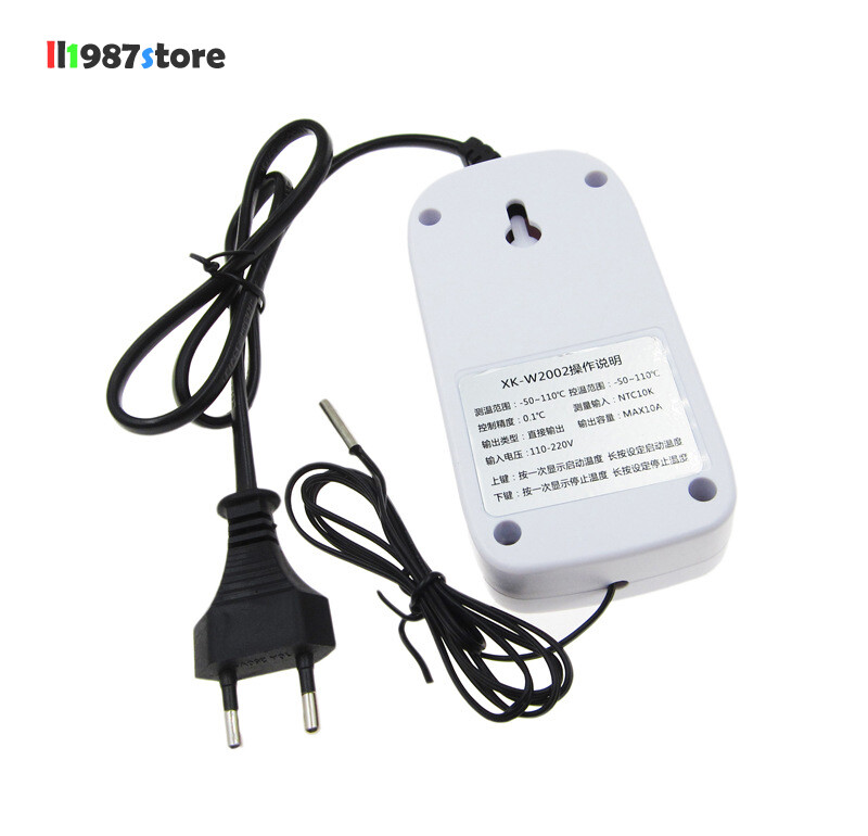 XK-W2002 Digital Temperature Control Socket Temperature Automatic control switch