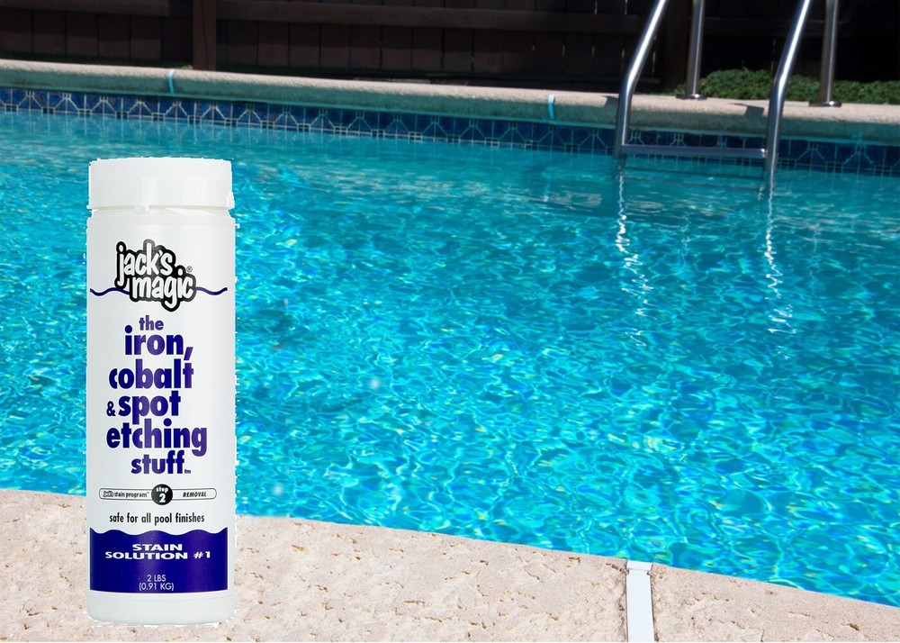 Jack's Magic® Swimming Pool Iron, Cobalt & Spot Etching Stuff Solution #1- 2 lbs