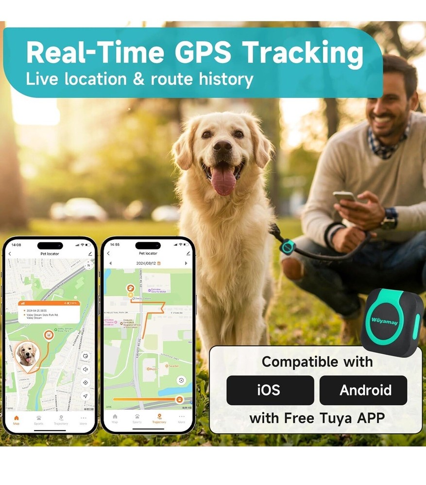 Pet Gps Tracker, 2packs