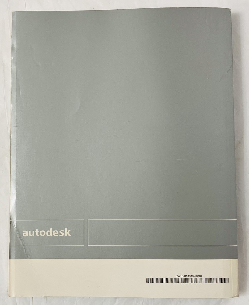 AutoCAD LT 2004 Getting Started Guide + Quick Reference Card Vintage Manual Only