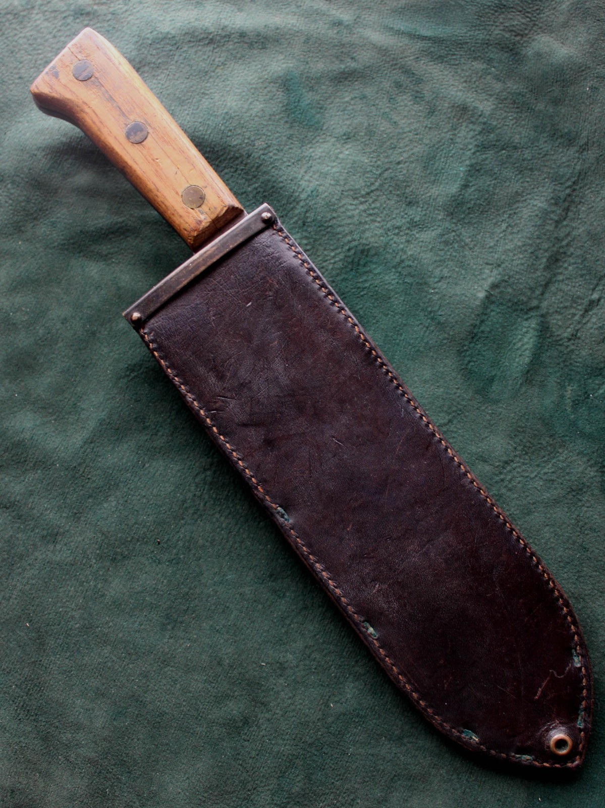 WWII USMC CHATILLON Medical Corps Bolo Knife with 1943 BOYT Sheath