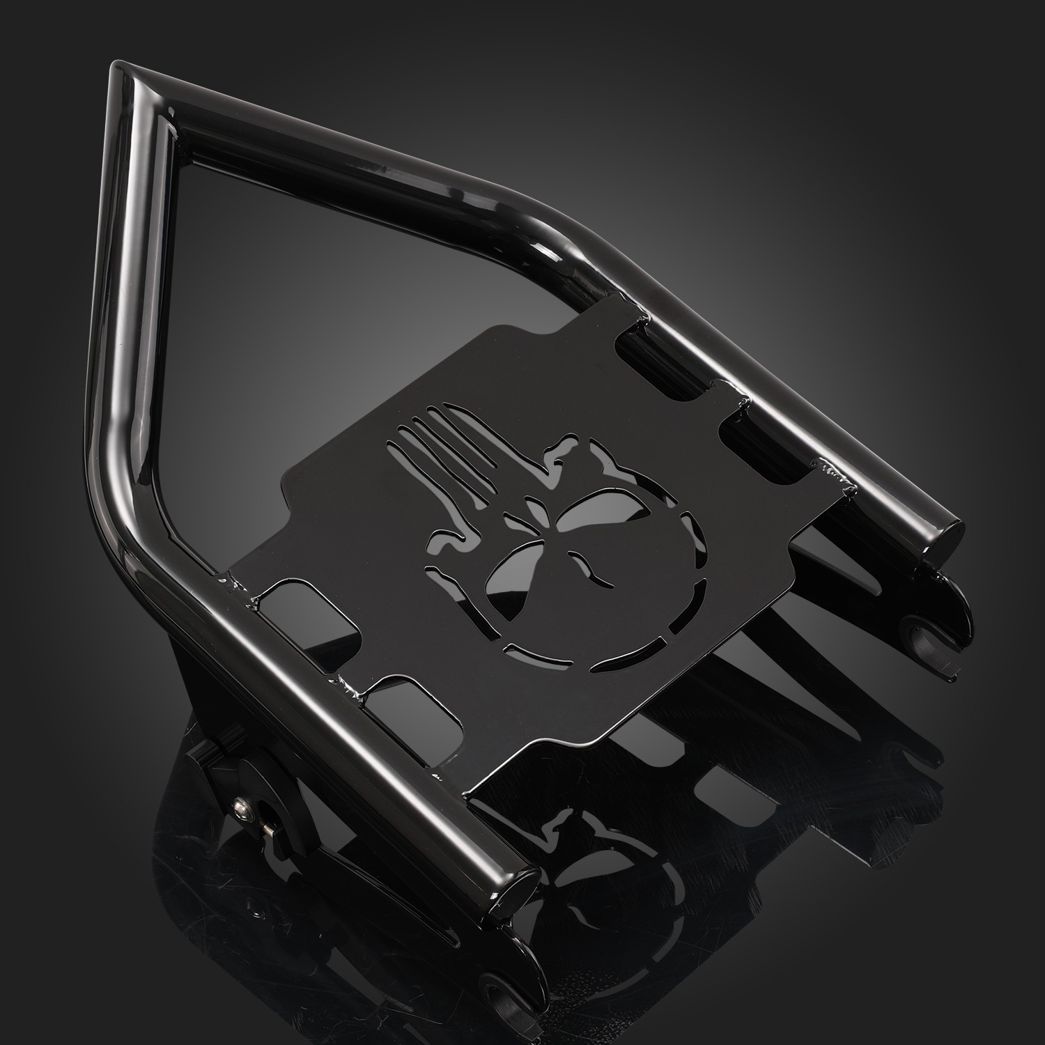 For 09-2025 Harley Touring Road King Glide Custom Two-Up Detachable Luggage Rack