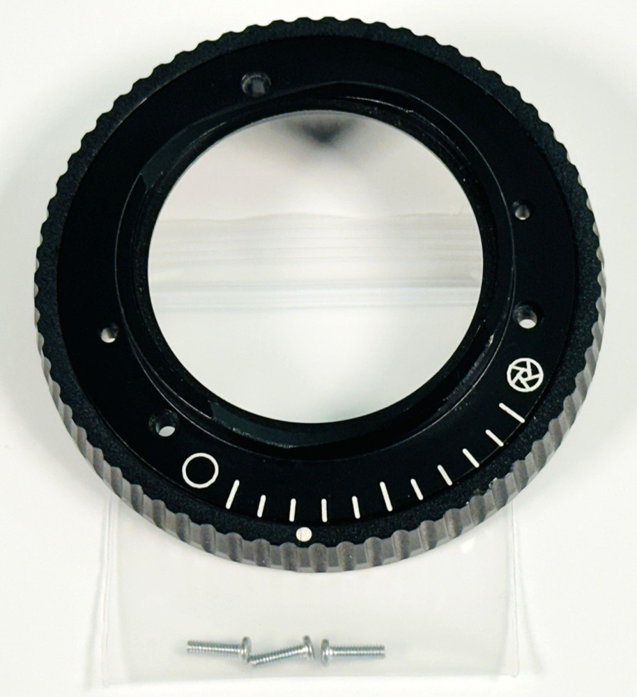 Olympus BH2 Microscope Mirror Mount Unit & Field Iris Diaphram Ring w/ Screws