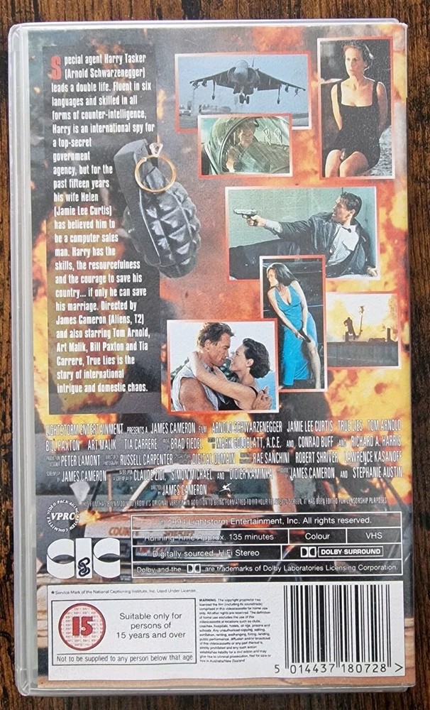 True Lies (VHS/SUR, 1996)