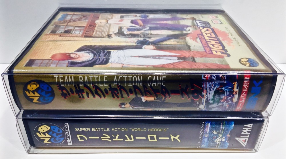 1 Box Protector For NEO GEO AES Game Boxes Standard / Clamshell Read! Custom