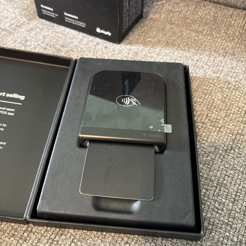 Shopify Tap & Chip Card Reader with Dock BUNDLE Read