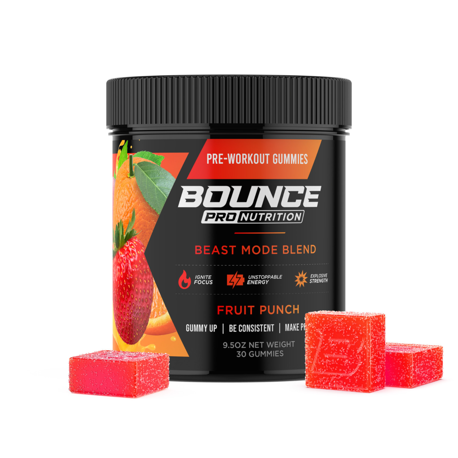 Pre-Workout Gummies - Beast Mode
